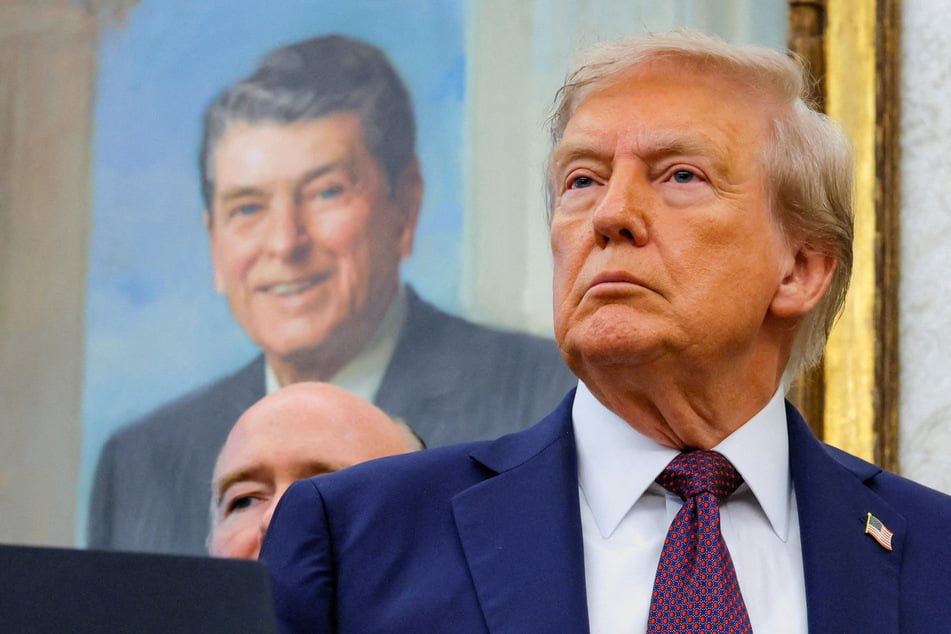 President Donald Trump continued to rage at a Canadian anti-tariff ad featuring Ronald Reagan, which he cited as the reason for terminating all trade negotiations with the US neighbor.