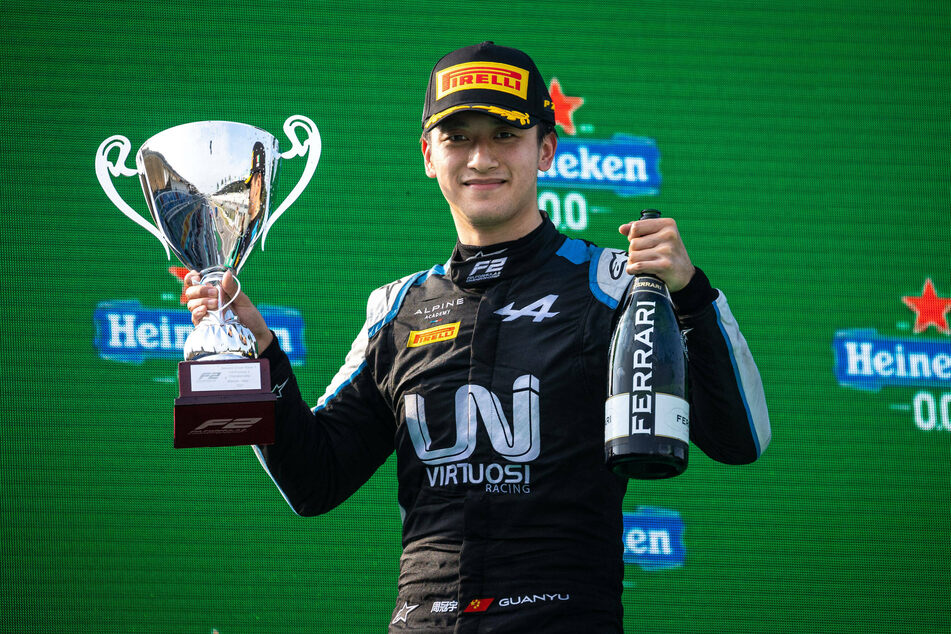 Als erster Chinese bekommt Guanyu Zhou (22) ein Formel-1-Stammcockpit.