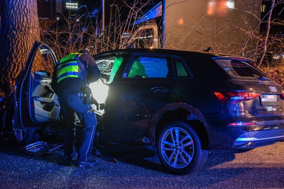 Laut der Polizei besteht der Verdacht, dass die junge Frau betrunken war.