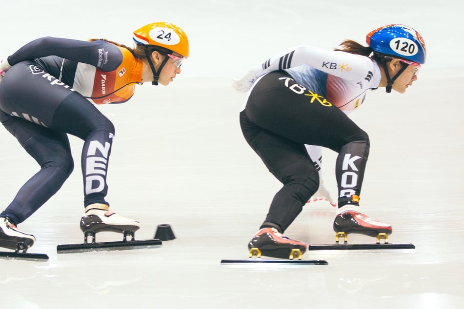 Das Finale des Shorttrack-Weltcups in Dresden, 2019 in der EnergieVerbund Arena. Im kommenden Jahr wird der Weltcup aufgrund der Corona-Pandemie nicht in Dresden stattfinden.