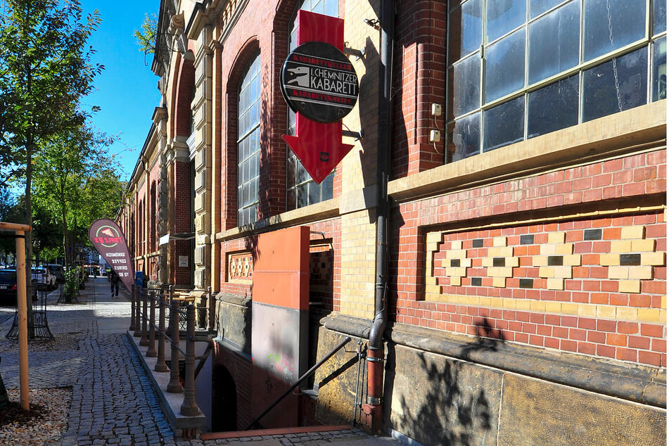 Der Keller der Markthalle ist seit 1995 die Spielstätte des Chemnitzer Kabaretts.