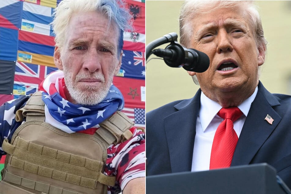 The trial of Ryan Routh, who is charged with plotting to shoot Donald Trump (r.) last year, began in earnest Thursday after three days of jury selection.