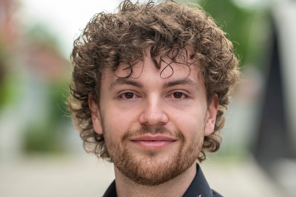 Fahrer Felix Nietzsche (22) soll "Erhard" später auf der Strecke ans Limit bringen.