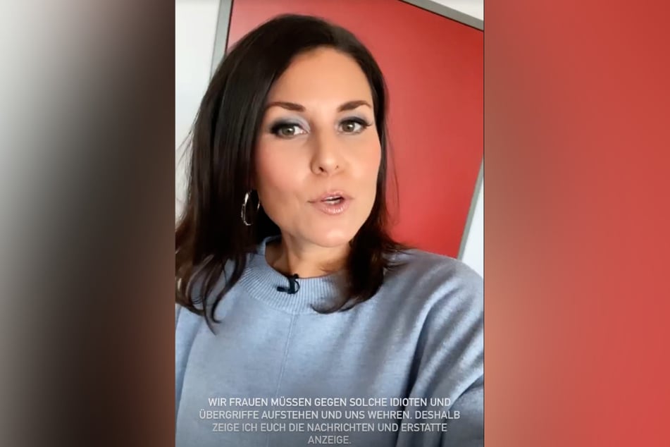 Vanessa Blumhagen (43) bringt sexuelle Belästigung auf Instagram zur Anzeige.