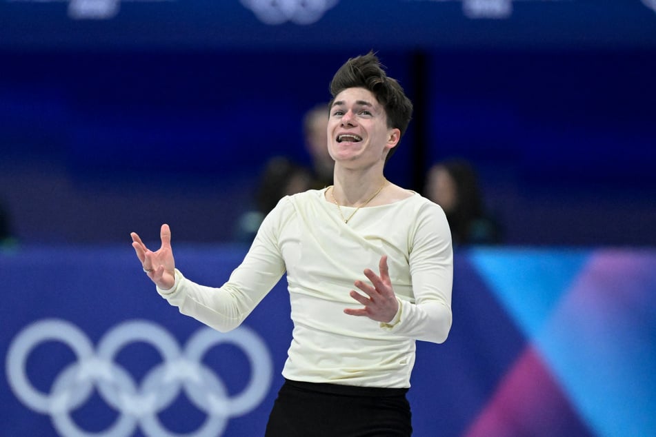 Maxim Naumov scored 85.65 points on Tuesday – his season best.