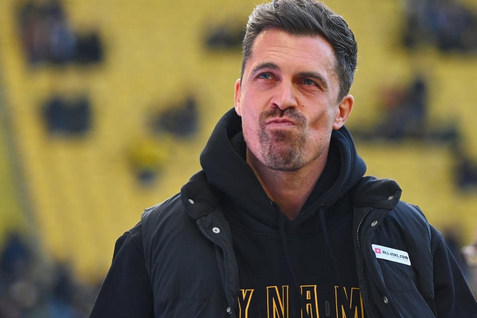 Auf Dynamo-Trainer Thomas Stamm (41) warten in den kommenden Wochen noch knifflige Aufgaben.