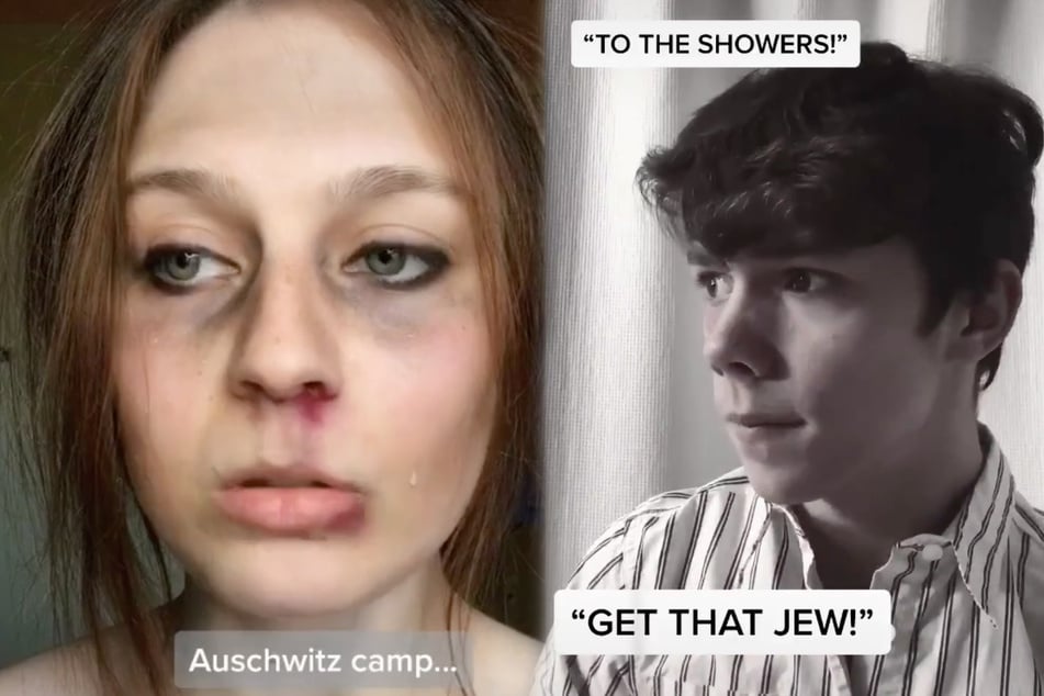 On TikTok, teenagers dress up as Holocaust victims to get likes.