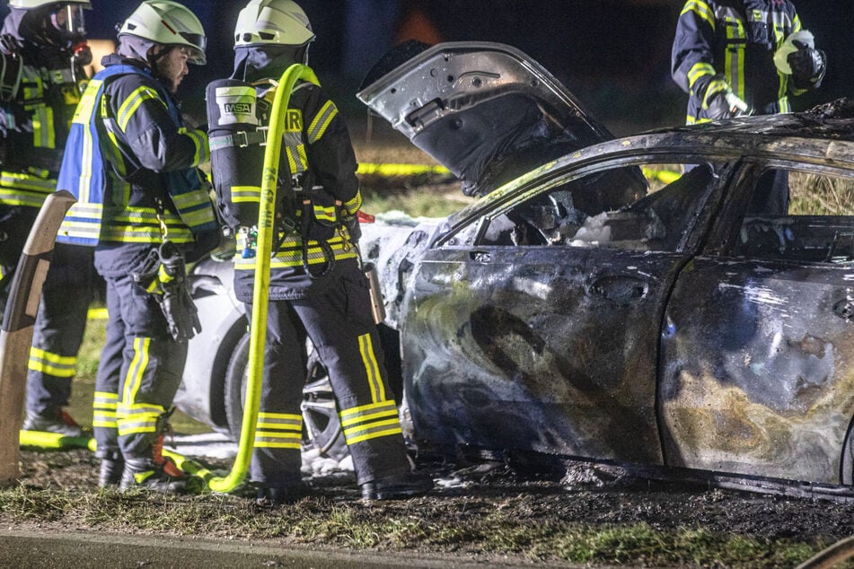 Mercedes A-Klasse abgefackelt: Mann nach Irrfahrt festgenommen