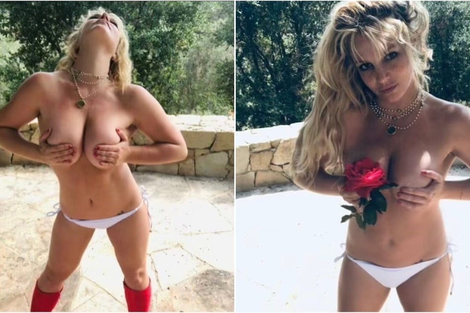 Britney Spears defends her topless IG pics and shuts down major rumors!