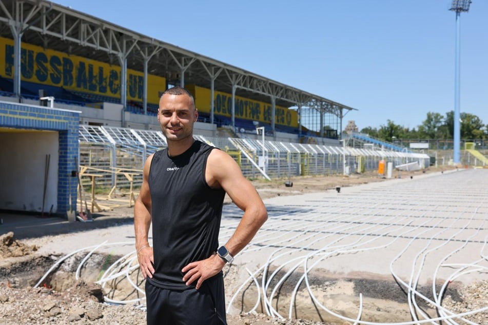 In etwas weniger als einem Monat soll hier wieder Fußball gespielt werden. Im besten Falle dann mit auf dem Platz: Djamal Ziane (33).