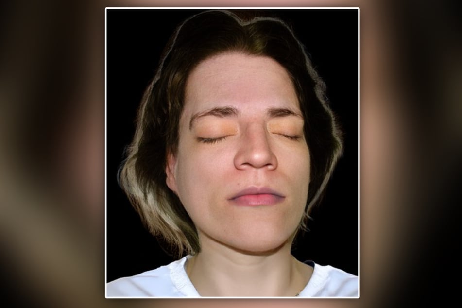 Mit diesem KI-generierten Bild sucht die Polizei nach Menschen, die die Bottroperin Eva Maria Pommer kannten und Hinweise zu dem Fall geben können.
