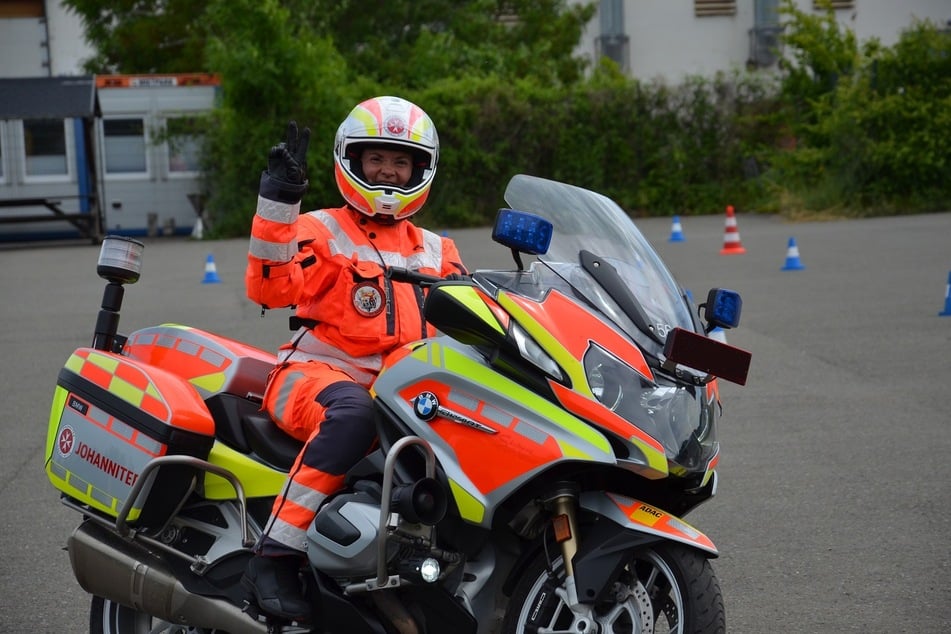 Auch ein Fahrsicherheitstraining wurde angeboten.