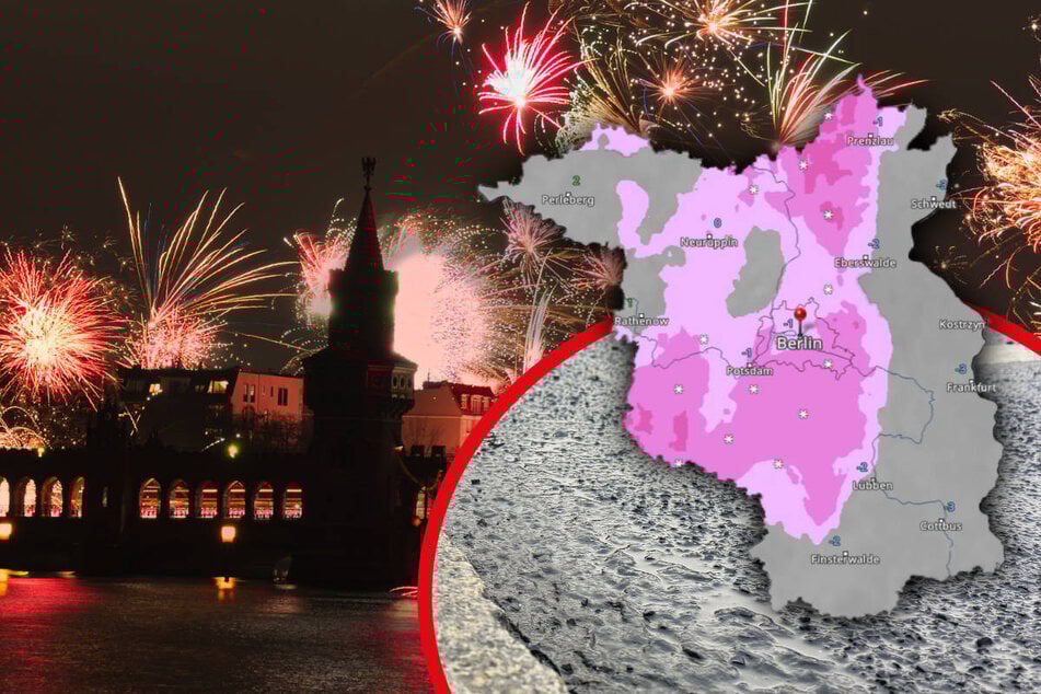 Rutschpartie zu Silvester? Glatteis-Gefahr in Berlin und Brandenburg