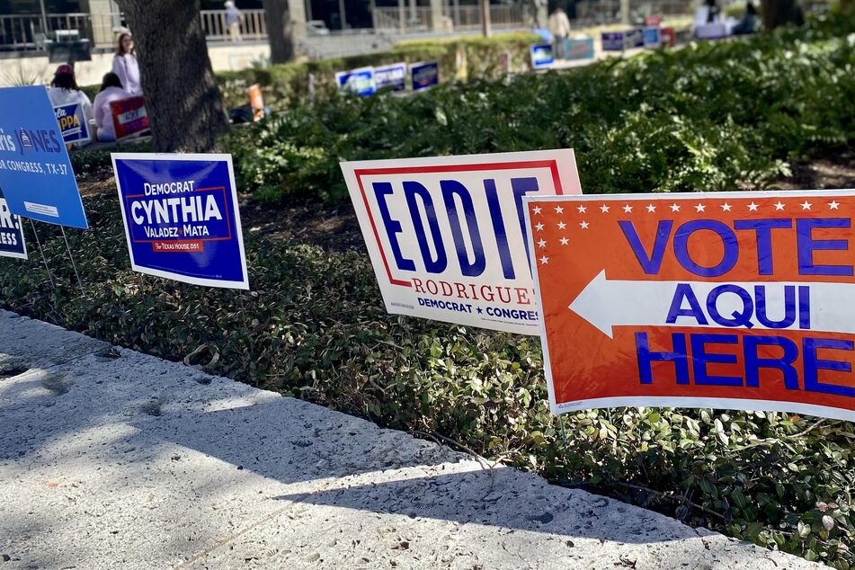 It's Election Day for the Texas primary in Austin, Texas, where polls are open until 7 PM on Tuesday.