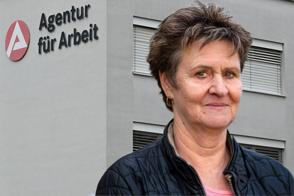 Laut Bundestagsabgeordneter Sabine Zimmermann (60, Linke) haben 2020 fast 30.000 Sachsen weniger als 1000 Euro Arbeitslosengeld bekommen. (Bildmontage)
