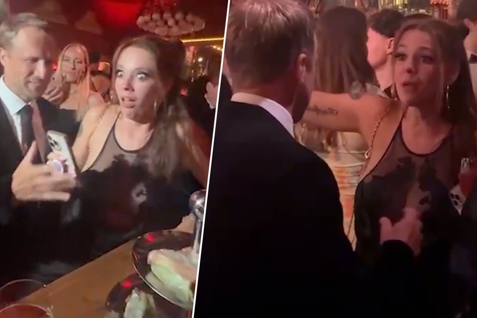 Anne Wünsche: Anne Wünsche gerät mit Oliver Pocher aneinander: "Hätte ihm am liebsten mein Glas Wein über den Kopf geschüttet"