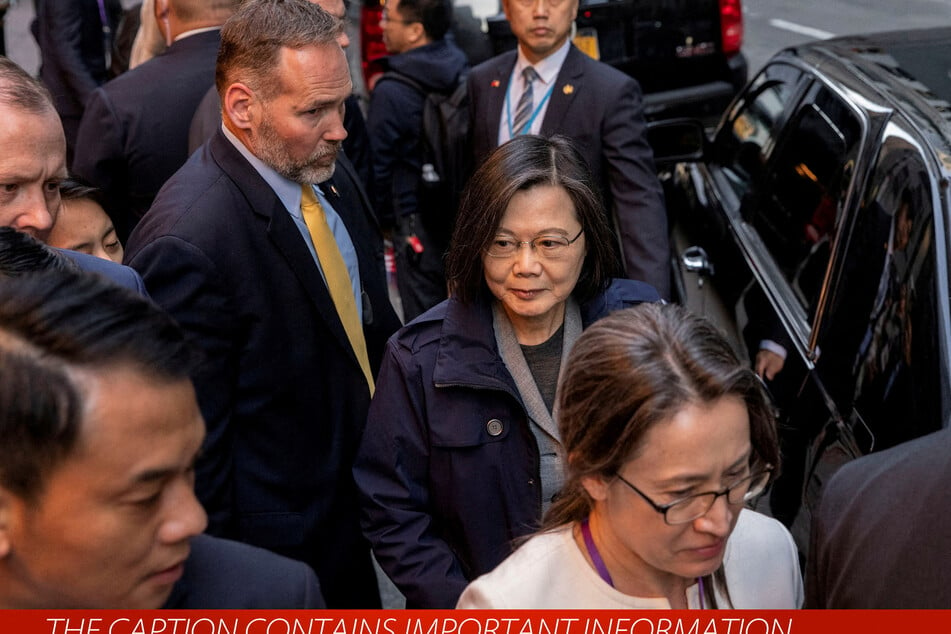 Taiwan President Tsai Ing-wen's US visit has been slammed by China.