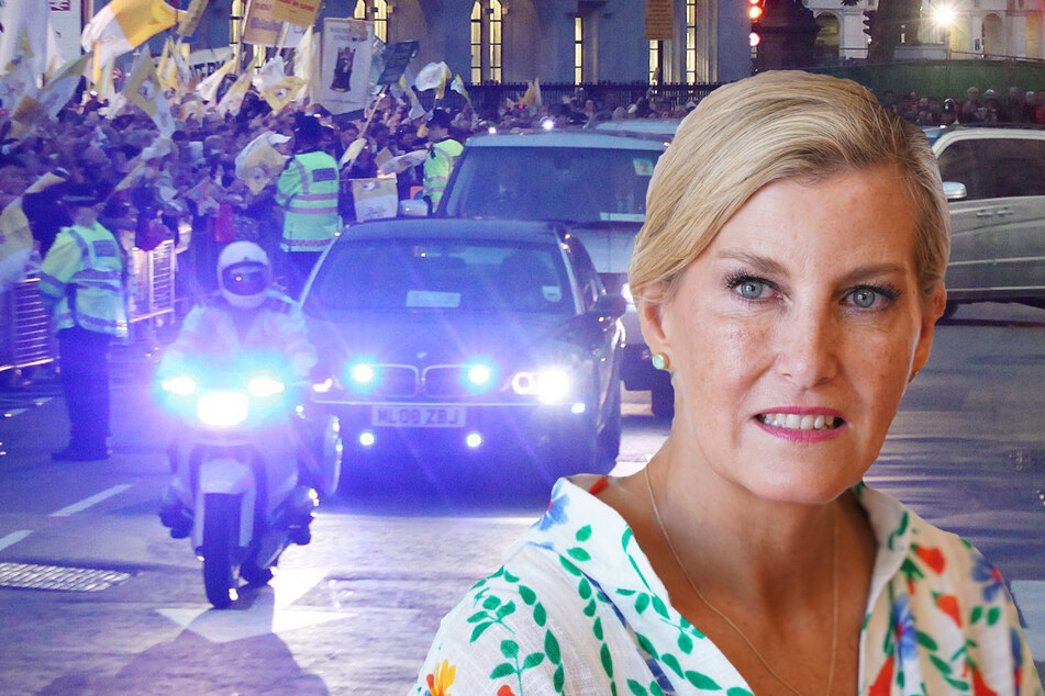 Crash mit Adels-Motorrad: Herzogin Sophies Eskorte verletzt Frau schwer