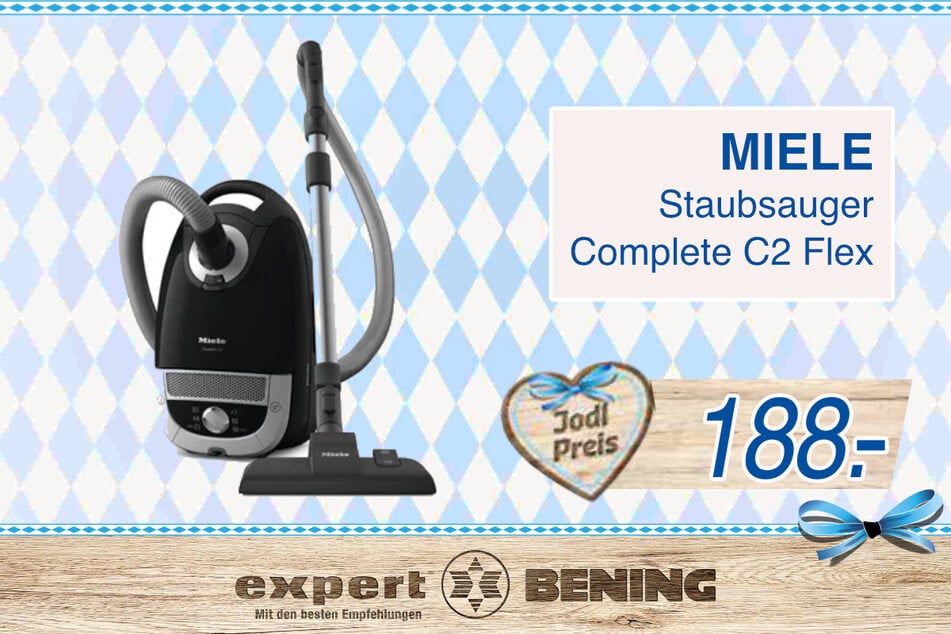 Miele Complete C2 Flex Bodenstaubsauger für 188 Euro.