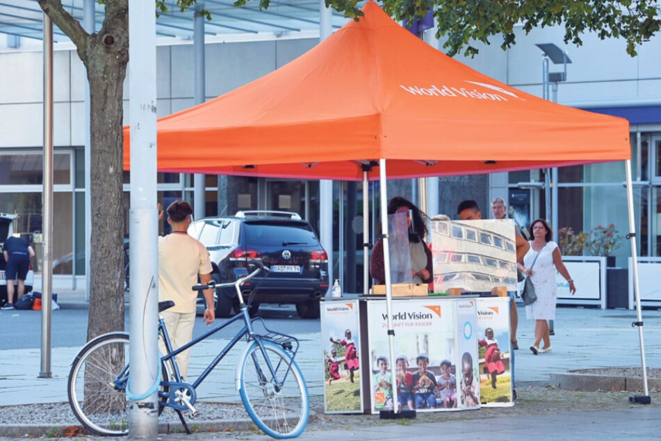 Auch solche Pavillons bedürfen einer Genehmigung durch die Stadt.