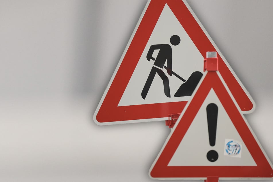 Die Behelfsfahrbahn für den B6-Ausbau in Cossebaude befindet sich in teils schlechtem Zustand. Verkehrsteilnehmer müssen sich daher auf neue Einschränkungen gefasst machen. (Symbolfoto)