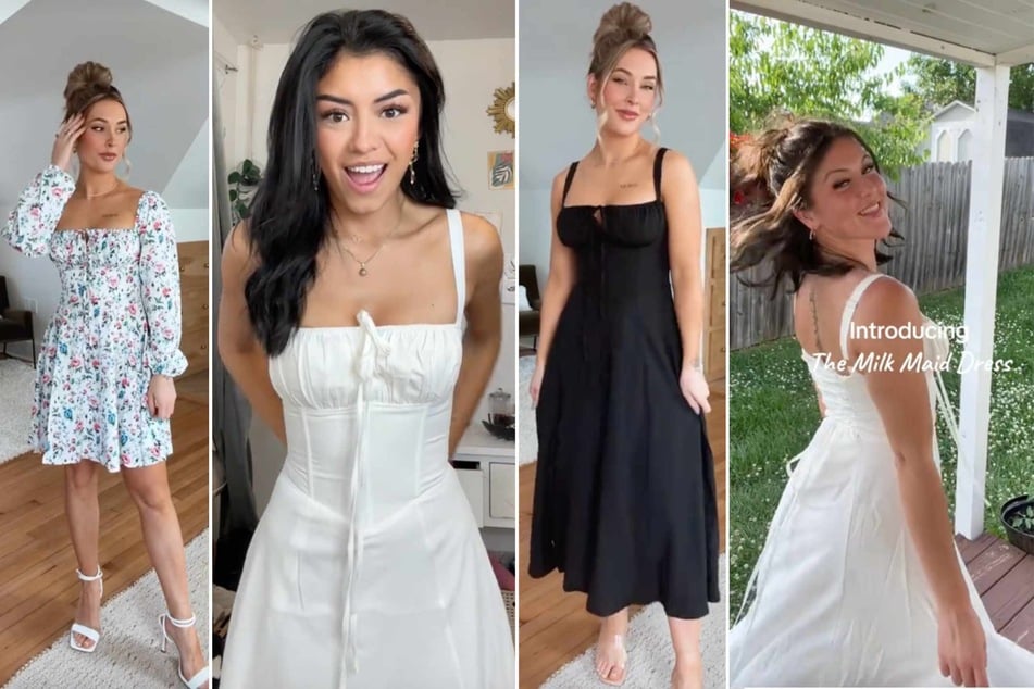 Milkmaid you look! These dresses are the perfect summer staple