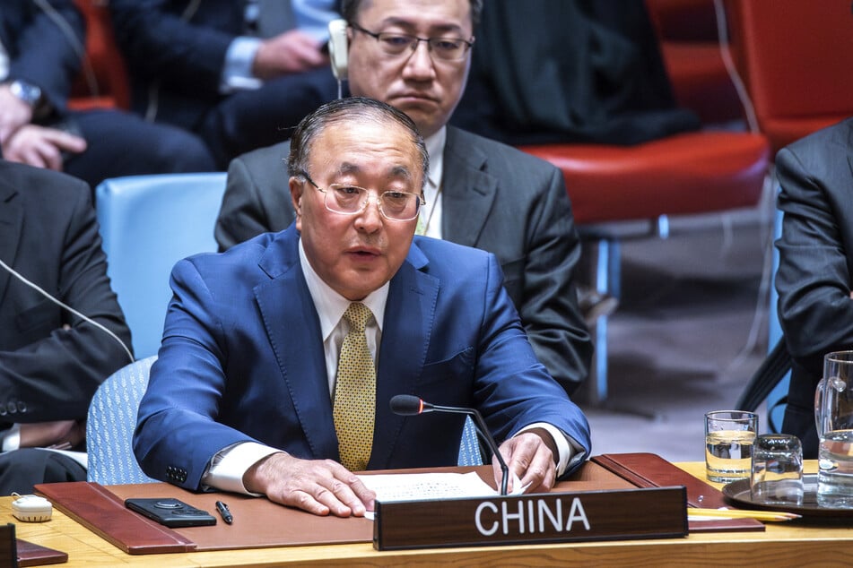 China's UN representative Zhang Jun accused the US of avoiding "the most central issue" at hand in Israel's war on Gaza – that of a ceasefire.