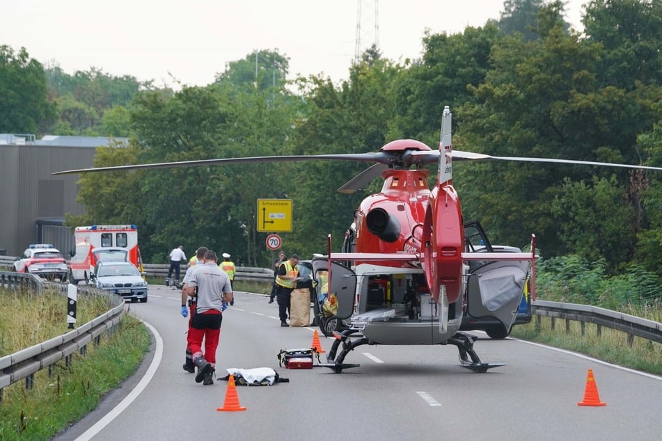 Die Rettungskräfte waren im Großeinsatz vor Ort.