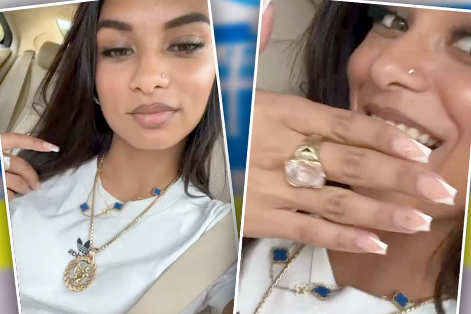 Dreister Diebstahl: Junge Frau posiert mit Schmuck von Senior, jetzt sucht die Polizei nach ihr