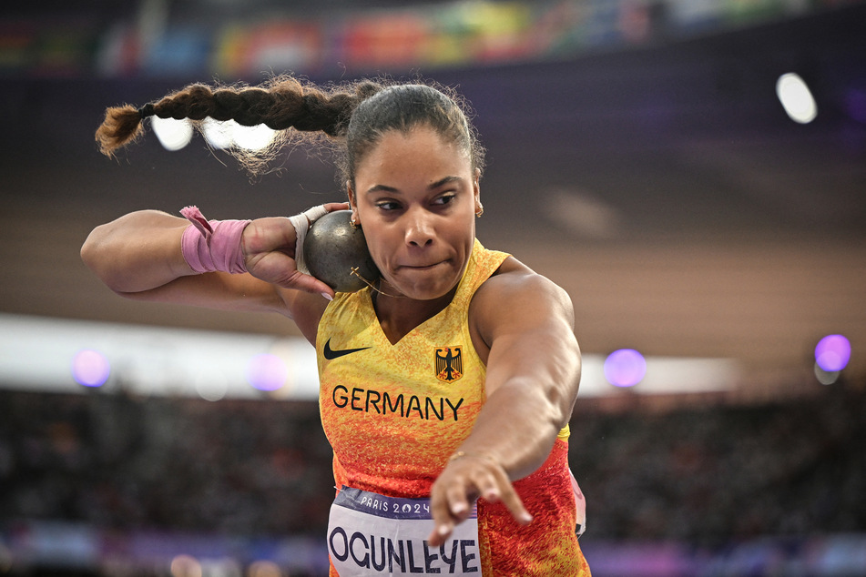 Yemisi Ogunleye gewann am Freitag die dritte Goldmedaille des Tages für Team D.