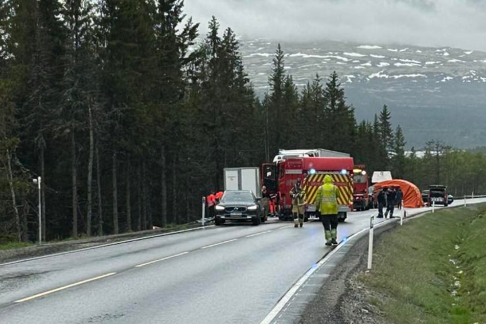 Drei Deutsche sterben bei Autounfall in Norwegen