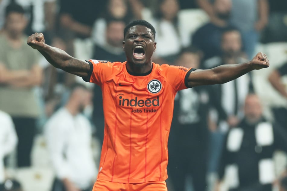Junior Dina Ebimbe (24) wechselt auf Leihbasis von Eintracht Frankfurt zu Stade Brest.