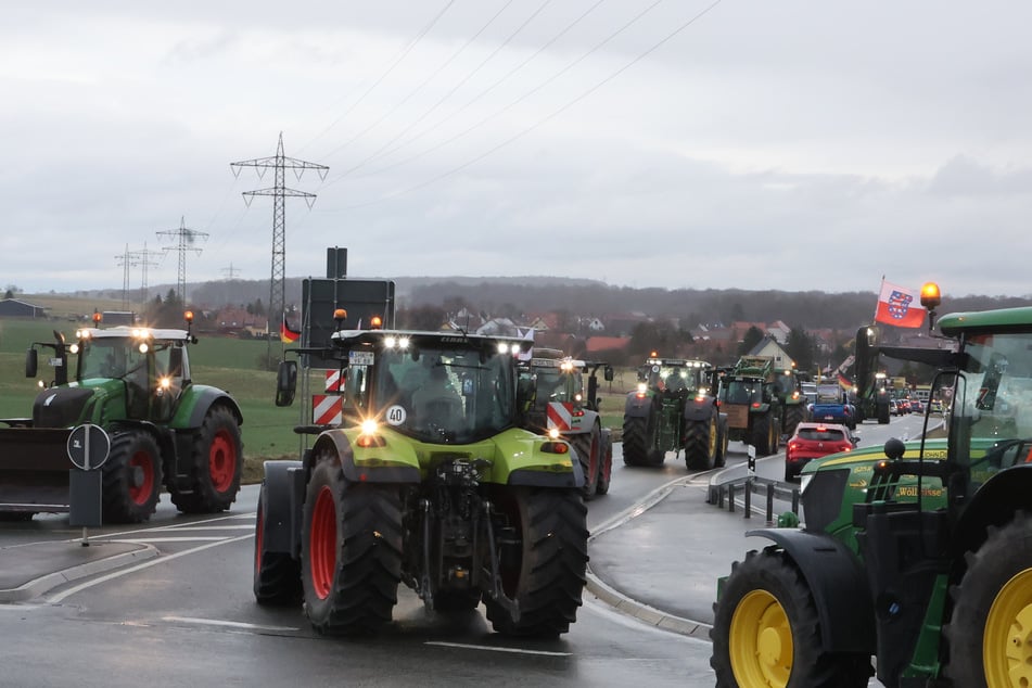 Bauernproteste in Thüringen: Mehrere Blockaden im Freistaat angemeldet