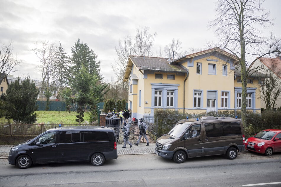 Diese Villa in Berlin-Neukölln will die Familie nicht räumen.