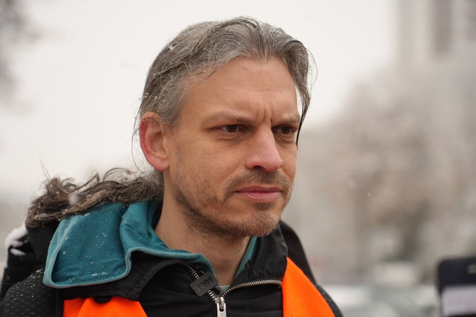 Christian Bläul (41) aus Dresden ist Unterstützer der "Letzten Generation".