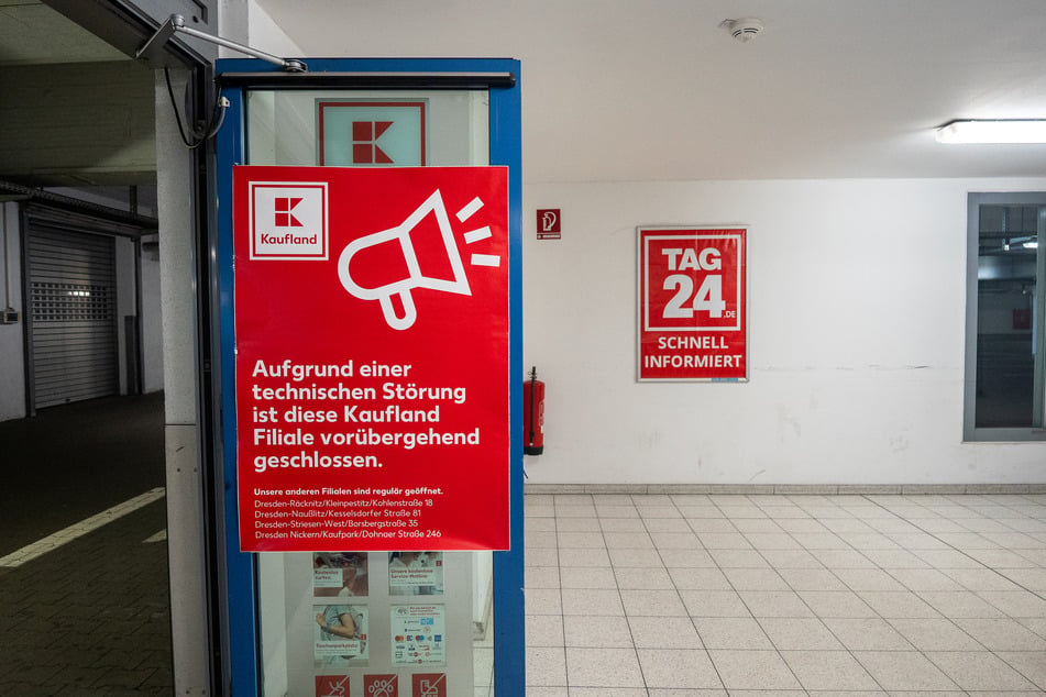 Das Kaufland hatte die Kunden über eine "technische Störung" informiert, TAG24 berichtete, was wirklich dahintersteckte.