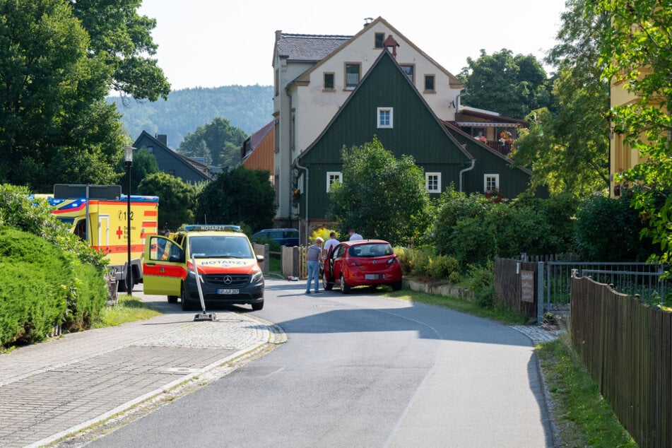 In Oybin im Landkreis Görlitz kam es zu einem Unfall.