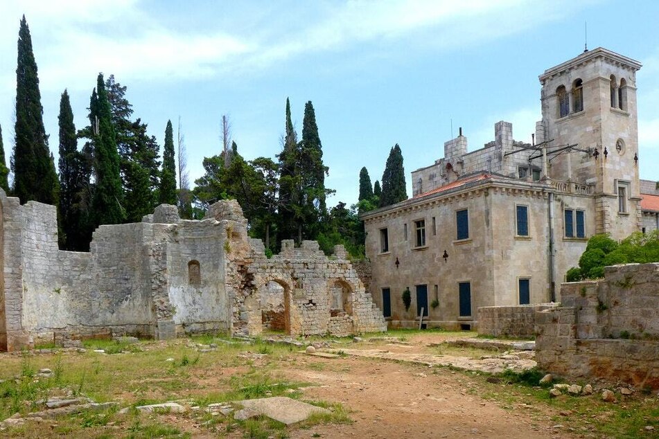 Ruinen des Benedektinerklosters in Lokrum
