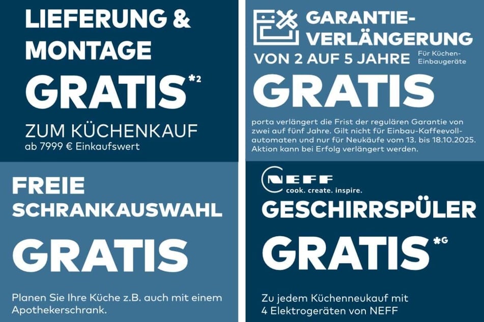 Kunden können sich auf diese Sonderaktionen freuen.