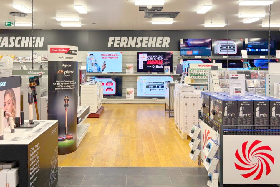 Der neue MediaMarkt Xpress im Wandsbek Quarree in Hamburg.