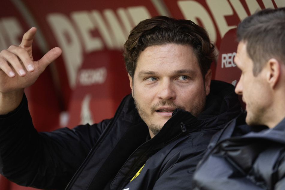 Dortmunds Sportchef Sebastian Kehl (42, rechts) kritisiert das Team, Trainer Edin Terzic (39) wird von ihm nicht als Schuldiger ausgemacht.