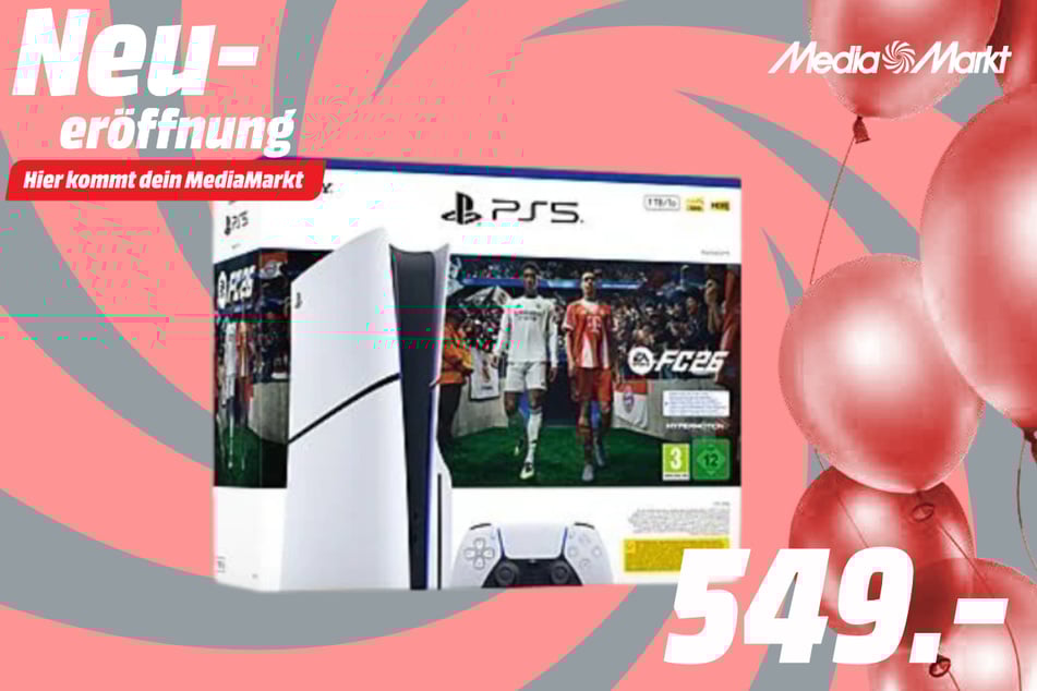 Sony PlayStation5 plus FC26 für 549 Euro.