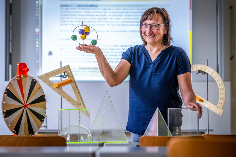Jana Bioly (50) unterrichtet seit 25 Jahren Mathe und Chemie.