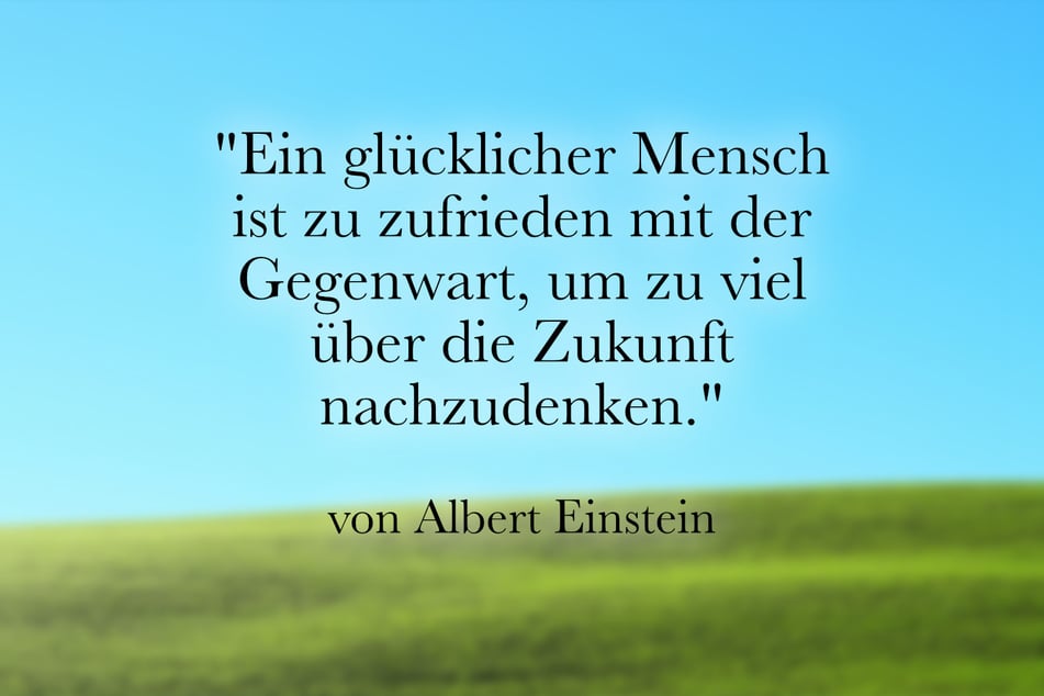 So dachte Albert Einstein über das Glück.