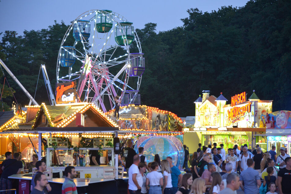 An diesem Sonntag ist der letzte Tag vom Chemnitzer Jahrmarkt.