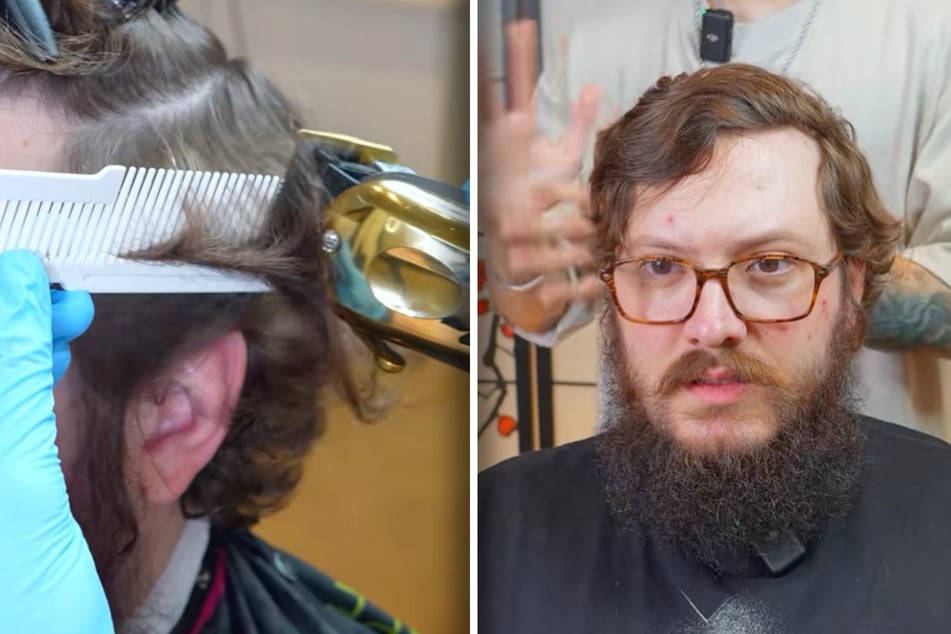 Dieser Kunde (33) wollte ein komplettes Umstyling - und bekam es.