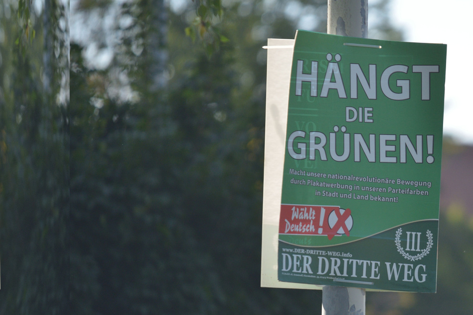 Hängt die Plakate ab: Der "Dritte Weg" muss seine Wahlwerbung entfernen
