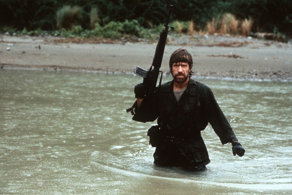 Norris in einer Szene des Films "Missing In Action" (Archivfoto von 1984).