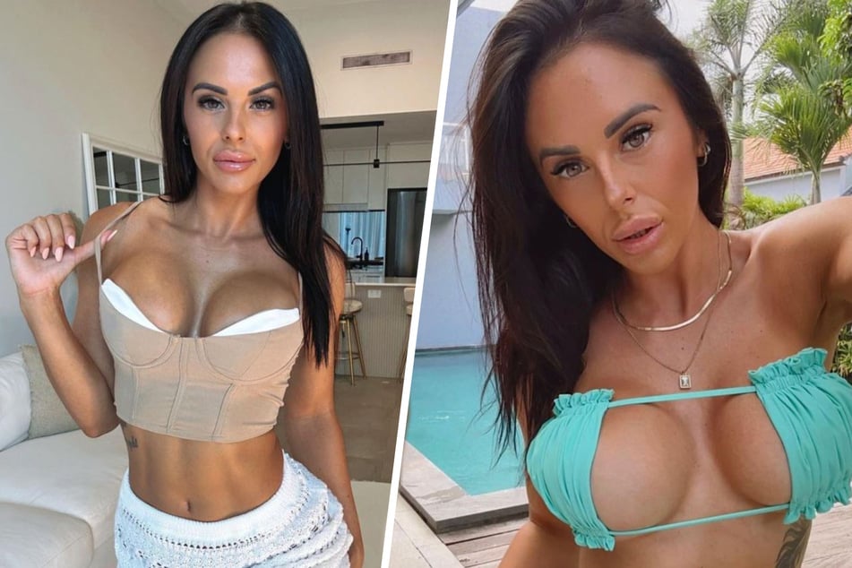 Alicia Davis (31) gibt sich auf Insta-Selfies sexy.