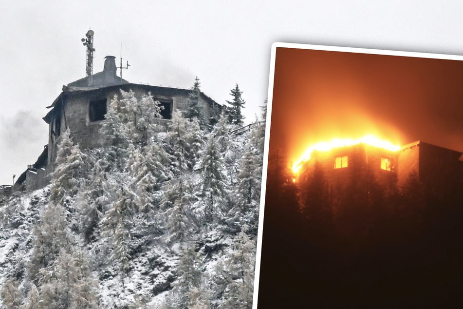 Kehlsteinhaus in Berchtesgaden abgebrannt: Biker soll gezündelt haben - Festnahme!
